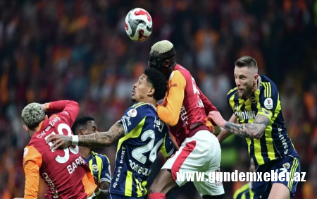 “Qalatasaray” “Fənərbaxça”nı məğlub etdi