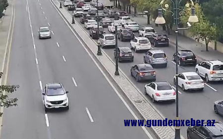 Bəzi yollarda sıxlıq yarandı