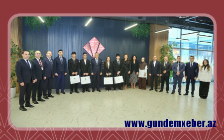 Veysəloğlu Şirkətlər Qrupunda bu tələbələrlə görüş keçirilib