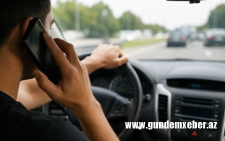 Avtomobildə telefondan istifadə edənlərin NƏZƏRİNƏ!