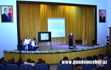 Ağstafada Zəfər Gününə həsr olunmuş “Gülüstan” tamaşası nümayiş etdirilib