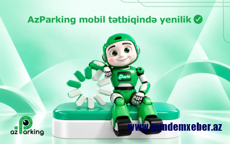 AzParking mobil tətbiqində YENİLİK