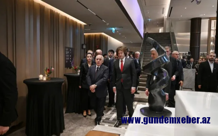 Əli Əsədov və İrakli Kobaxidze Gürcüstanda hotel açılışı etdilər
