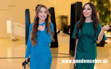 Prezidentin qızı və gəlini “Baku Art Weekend”də