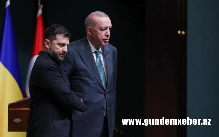Ərdoğan Dolmabahçe” sarayında Zelenski ilə görüşdü